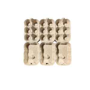 Pressed Pulp Grey Egg boxes (tray of 3)