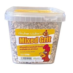 Agrivite Chicken Lickin' Mixed Grit 1.5kg 