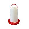 BEC Red & White Drinker 3 Litre 