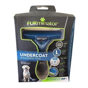 FURminator Undercoat deshedding tool for large longhair dogs