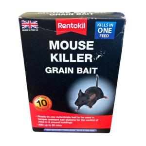 Rentokil Mouse Killer Grain Bait Pack of 10